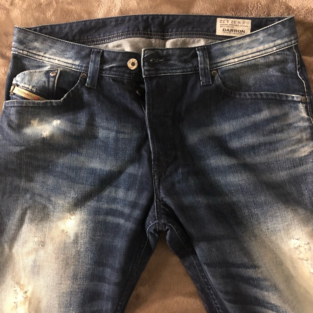 Diesel Jeans Men’s Darron Regular Slim Tapered